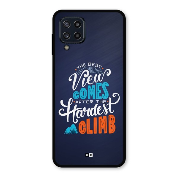 Hardest Climb Metal Back Case for Galaxy M32