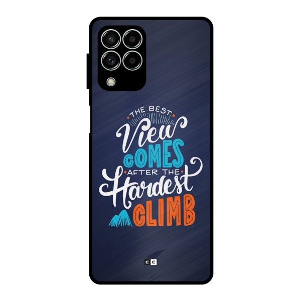 Hardest Climb Metal Back Case for Galaxy M33