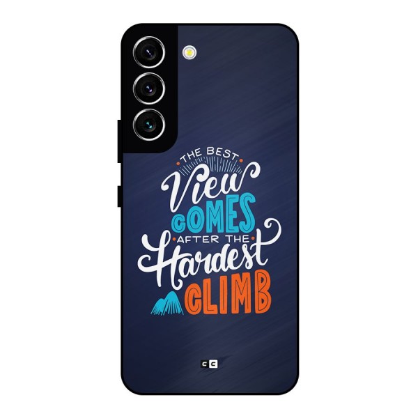 Hardest Climb Metal Back Case for Galaxy S22 5G