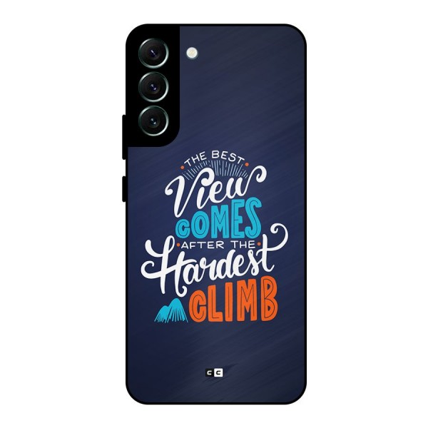 Hardest Climb Metal Back Case for Galaxy S22 Plus 5G