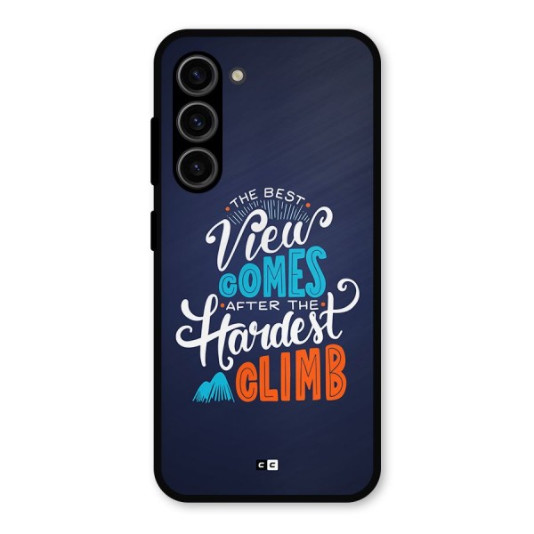 Hardest Climb Metal Back Case for Galaxy S23