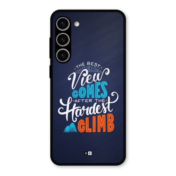 Hardest Climb Metal Back Case for Galaxy S23 Plus