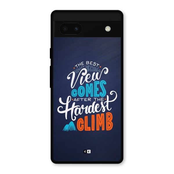 Hardest Climb Metal Back Case for Google Pixel 6a