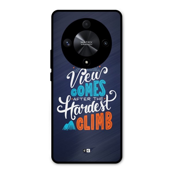 Hardest Climb Metal Back Case for Honor X9b