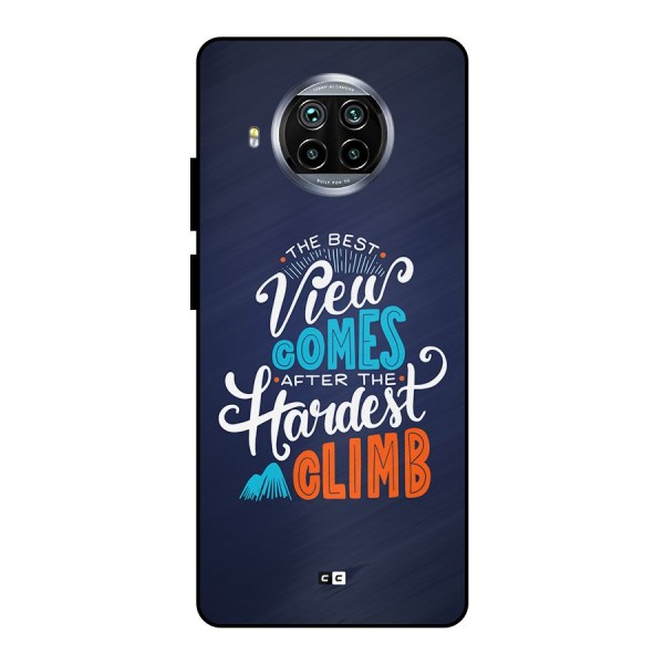 Hardest Climb Metal Back Case for Mi 10i