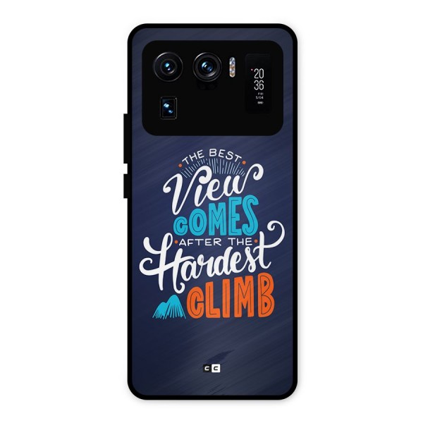 Hardest Climb Metal Back Case for Mi 11 Ultra