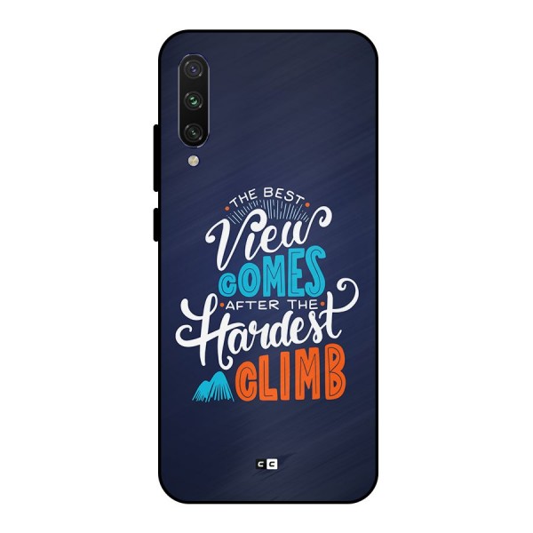 Hardest Climb Metal Back Case for Mi A3