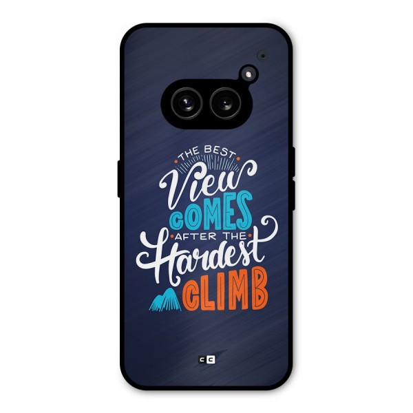 Hardest Climb Metal Back Case for Nothing Phone 2a