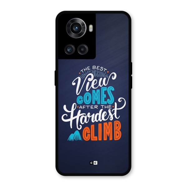 Hardest Climb Metal Back Case for OnePlus 10R