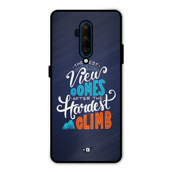 Hardest Climb Metal Back Case for OnePlus 7T Pro