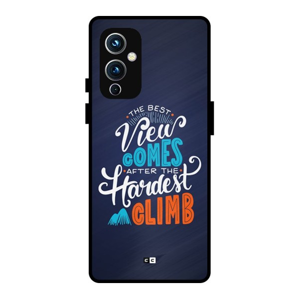 Hardest Climb Metal Back Case for OnePlus 9