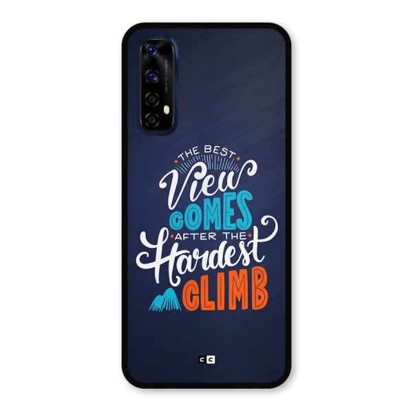 Hardest Climb Metal Back Case for Realme 7