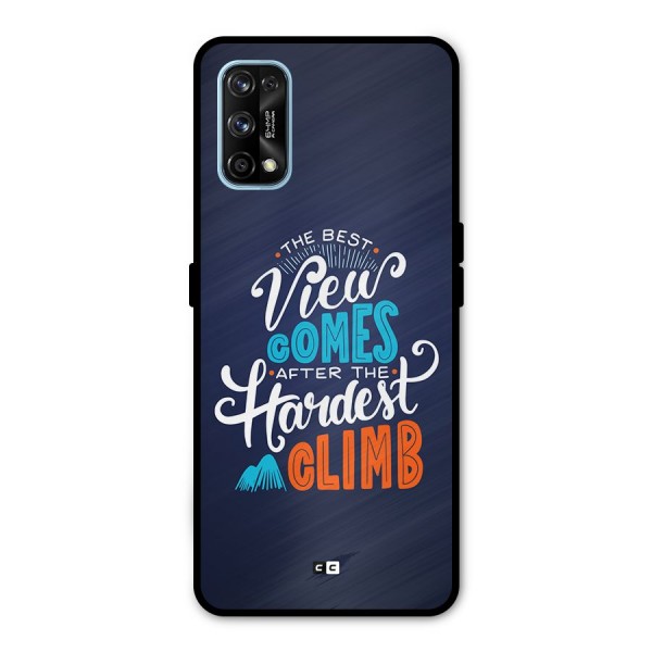 Hardest Climb Metal Back Case for Realme 7 Pro