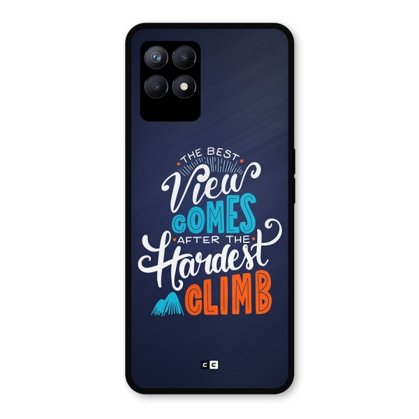 Hardest Climb Metal Back Case for Realme 8i