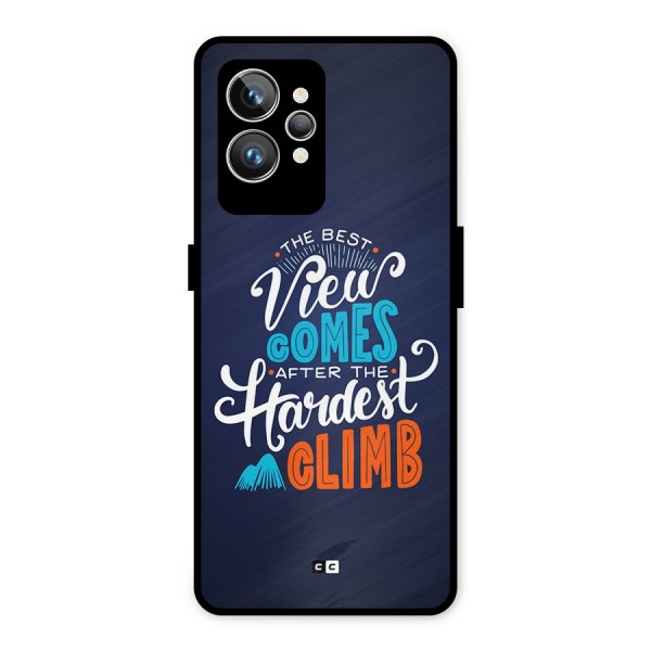 Hardest Climb Metal Back Case for Realme GT2 Pro