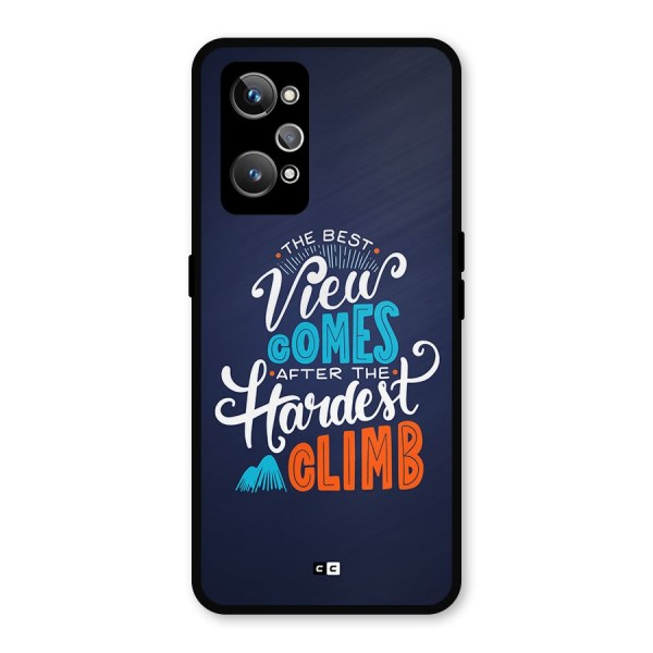 Hardest Climb Metal Back Case for Realme GT 2