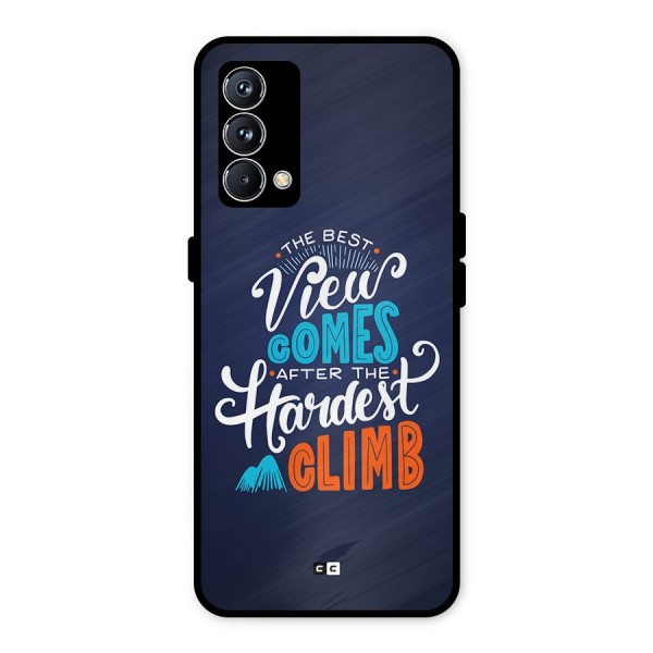 Hardest Climb Metal Back Case for Realme GT Master Edition