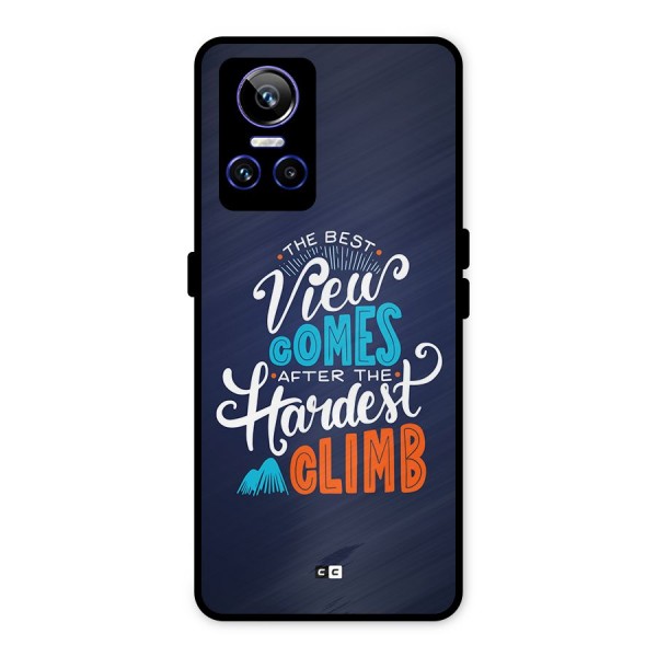 Hardest Climb Metal Back Case for Realme GT Neo 3