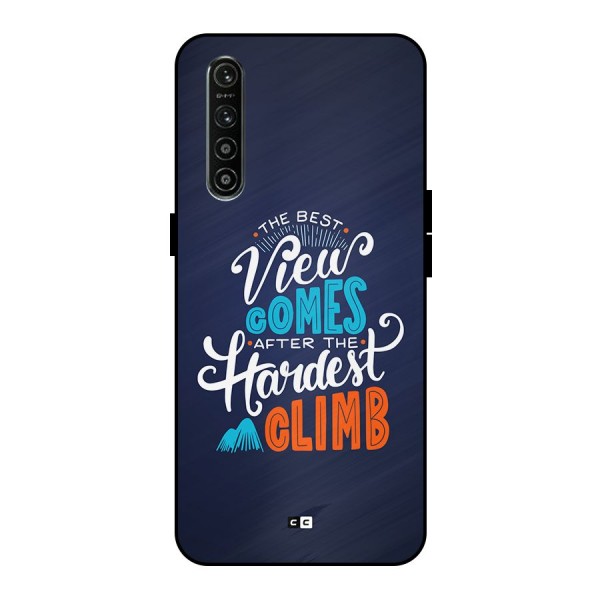 Hardest Climb Metal Back Case for Realme XT