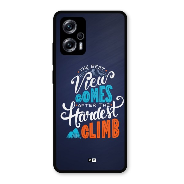 Hardest Climb Metal Back Case for Redmi K50i