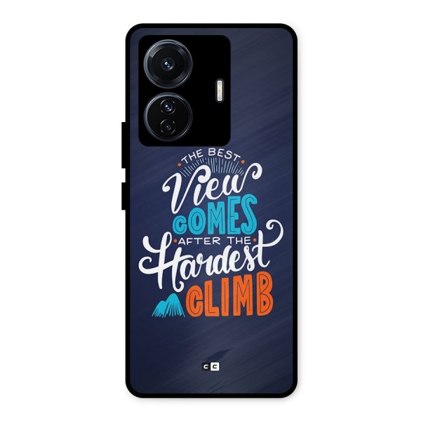 Hardest Climb Metal Back Case for Vivo T1 Pro