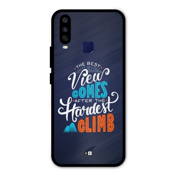 Hardest Climb Metal Back Case for Vivo V17