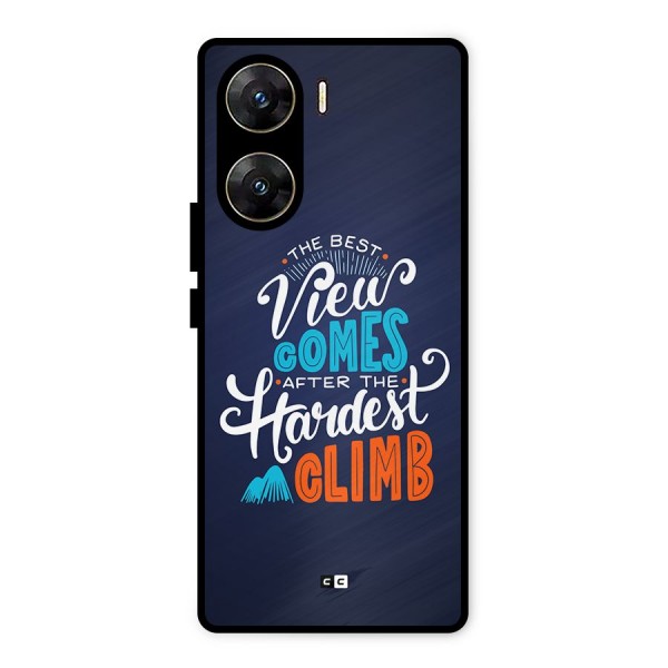 Hardest Climb Metal Back Case for Vivo V29e