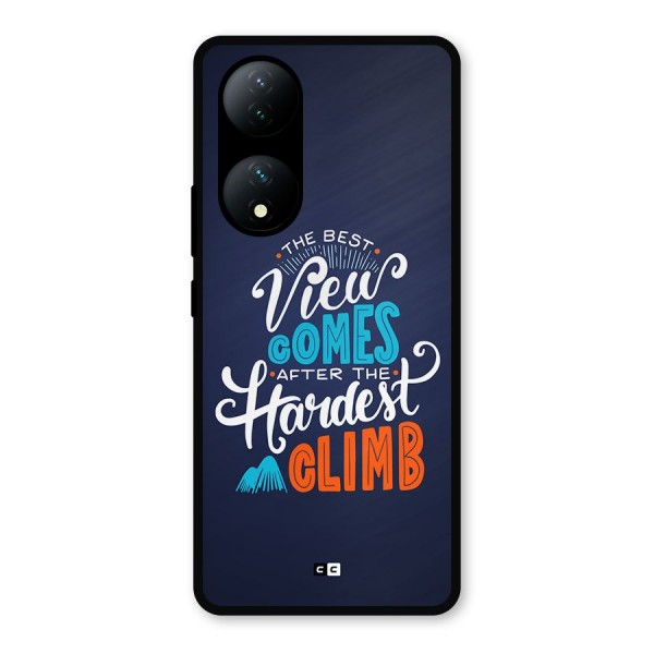 Hardest Climb Metal Back Case for Vivo Y100