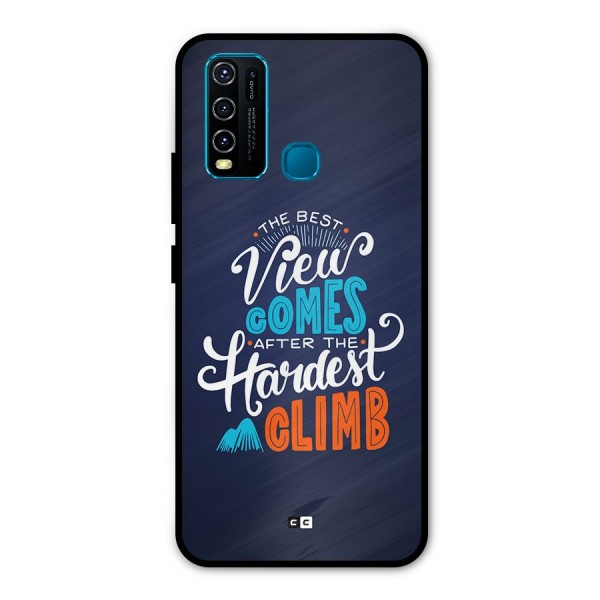 Hardest Climb Metal Back Case for Vivo Y30