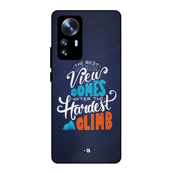 Hardest Climb Metal Back Case for Xiaomi 12 Pro