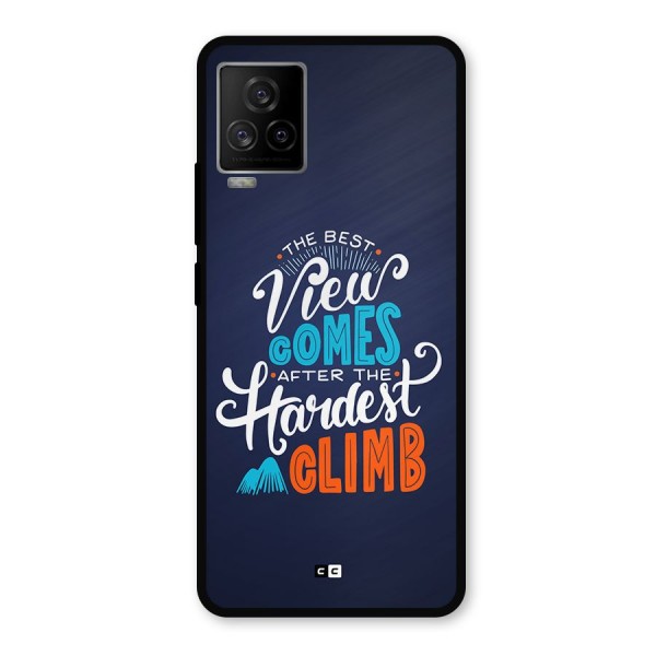 Hardest Climb Metal Back Case for iQOO 7 Legend 5G