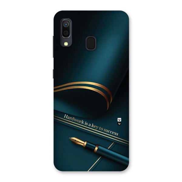 Hardwork Is Key Back Case for Galaxy A30