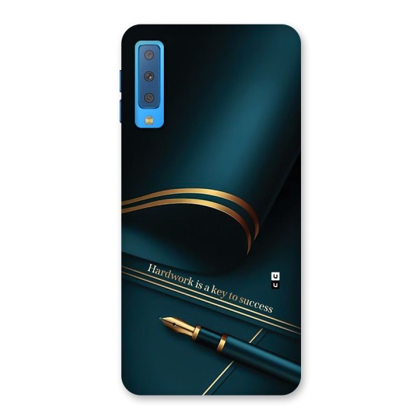 Hardwork Is Key Back Case for Galaxy A7 (2018)