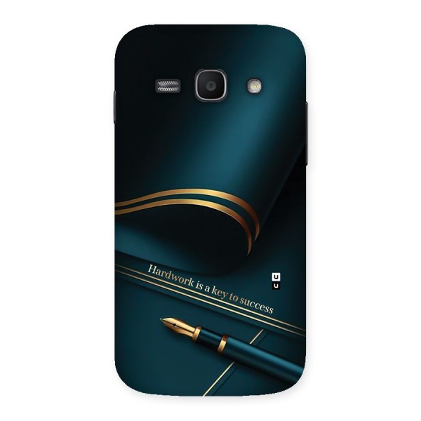 Hardwork Is Key Back Case for Galaxy Ace3