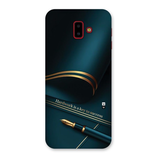 Hardwork Is Key Back Case for Galaxy J6 Plus