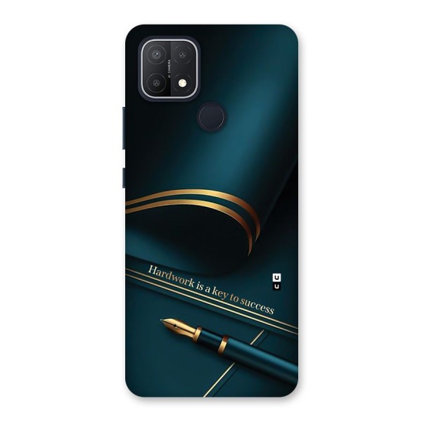 Hardwork Is Key Back Case for Oppo A15s