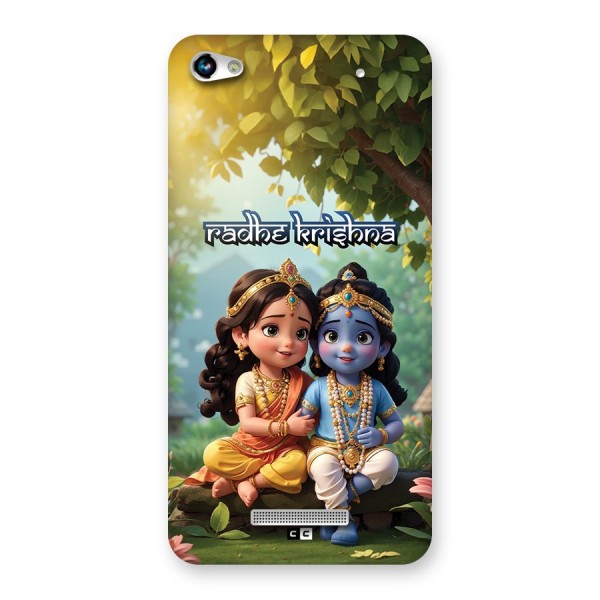 Hare Radhe Krishna Back Case for Canvas Hue 2 A316