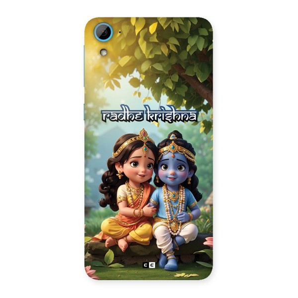 Hare Radhe Krishna Back Case for Desire 826