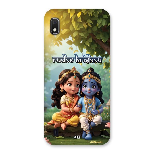 Hare Radhe Krishna Back Case for Galaxy A10