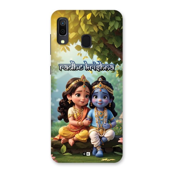 Hare Radhe Krishna Back Case for Galaxy A20