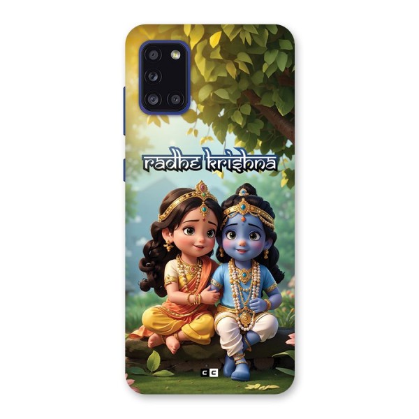 Hare Radhe Krishna Back Case for Galaxy A31