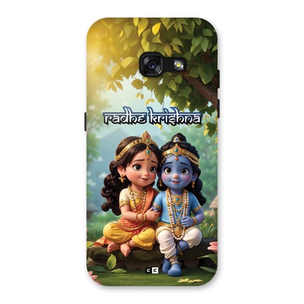 Hare Radhe Krishna Back Case for Galaxy A3 (2017)