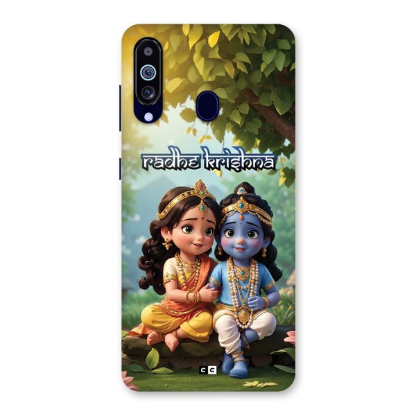 Hare Radhe Krishna Back Case for Galaxy A60