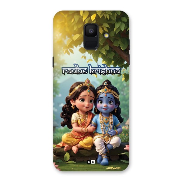 Hare Radhe Krishna Back Case for Galaxy A6 (2018)