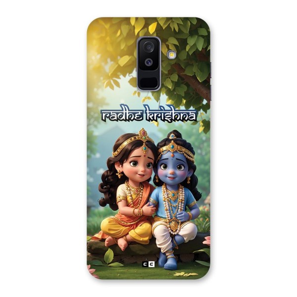 Hare Radhe Krishna Back Case for Galaxy A6 Plus