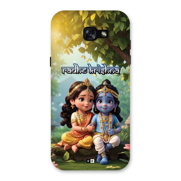 Hare Radhe Krishna Back Case for Galaxy A7 (2017)