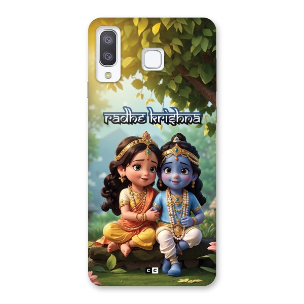 Hare Radhe Krishna Back Case for Galaxy A8 Star