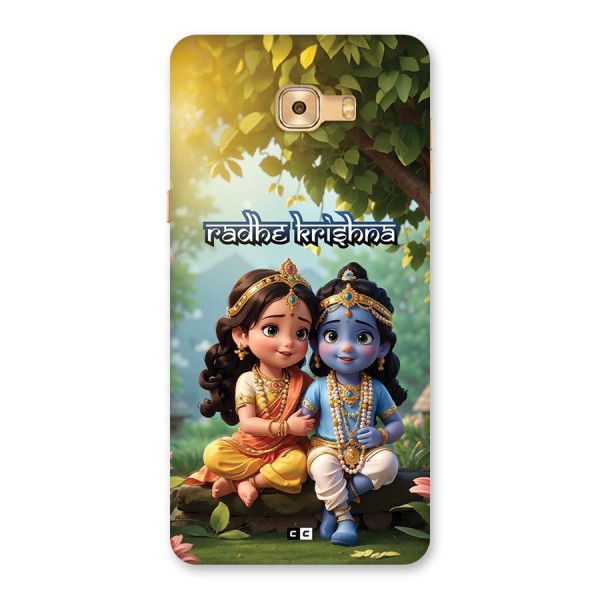 Hare Radhe Krishna Back Case for Galaxy C9 Pro