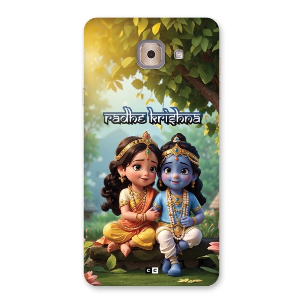 Hare Radhe Krishna Back Case for Galaxy J7 Max