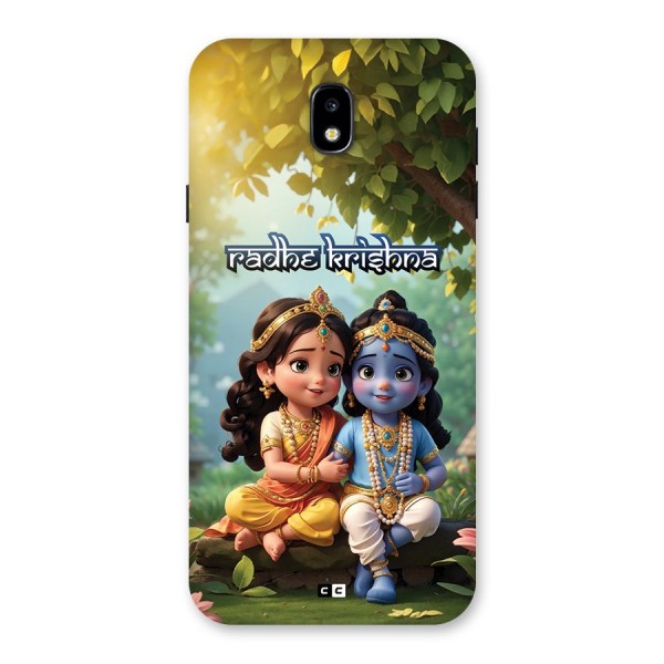 Hare Radhe Krishna Back Case for Galaxy J7 Pro